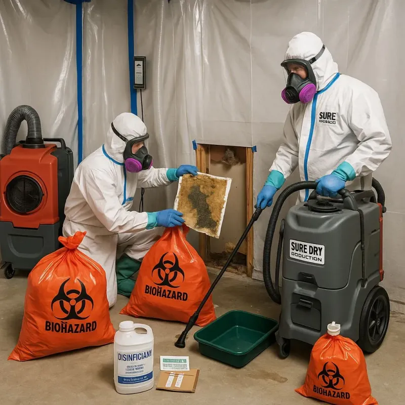 Contaminated Water Handling Protocols process in Pine Ridge, FL