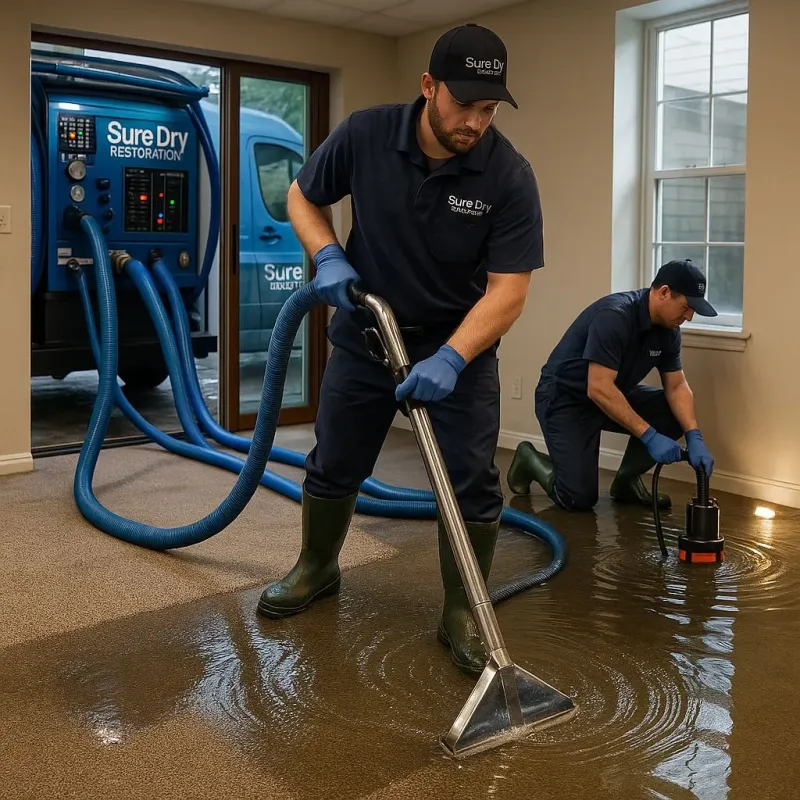 Water Extraction and Removal process in Pine Ridge, FL